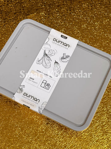 Duman 1.8L Acrylic Storage Container with Silicone Lid | Freezer Box