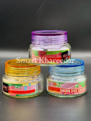 Ziba Mini 100ml Glass Jar - Jam Jar | Cream Jar