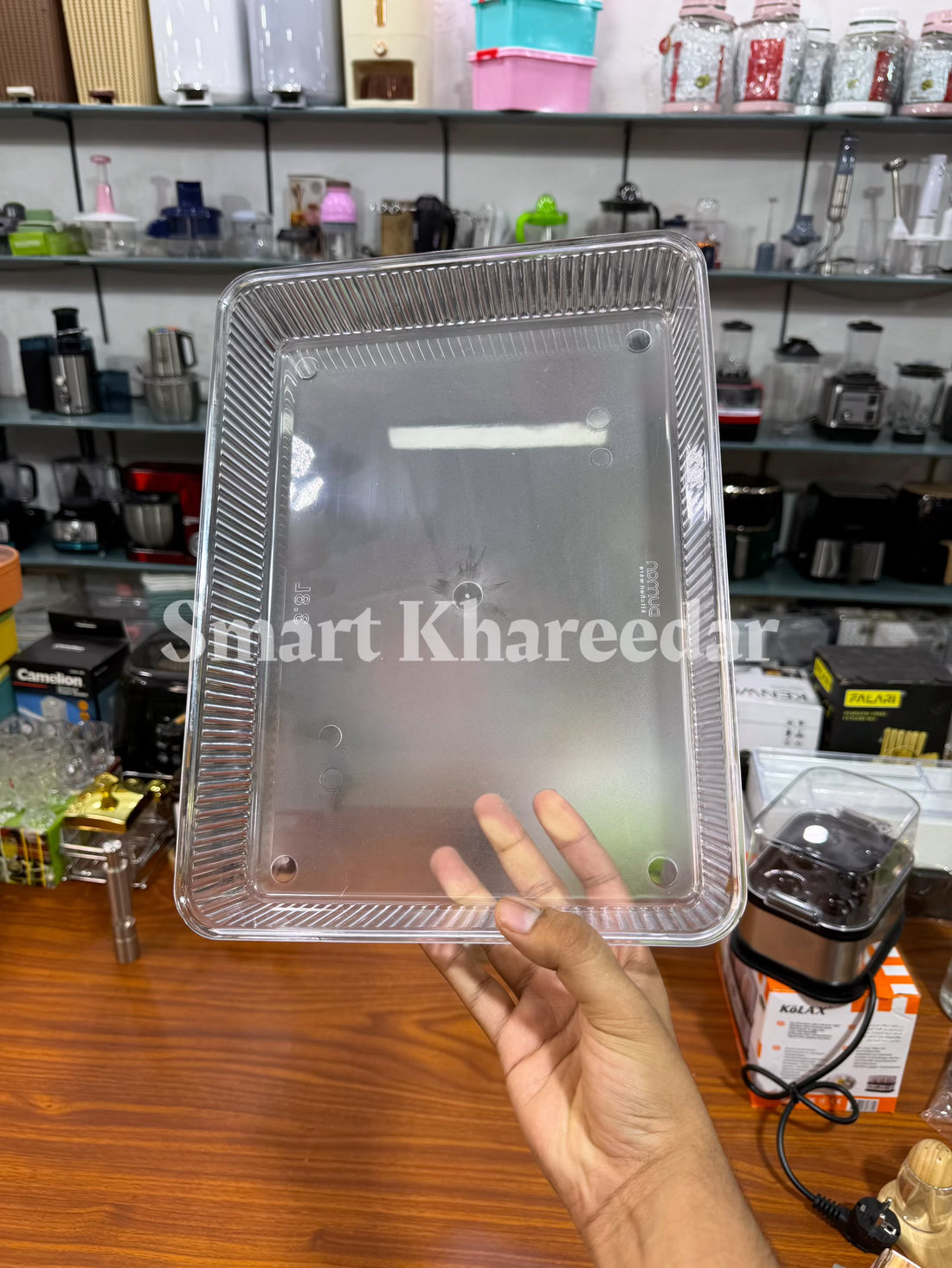 Duman 3.8L Acrylic Tray with Lid | Airtight Freezer Box