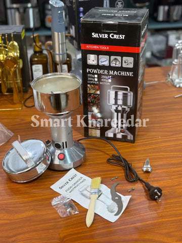 Silver Crest 250g Powder Grinder | Atta Chakki 1500W