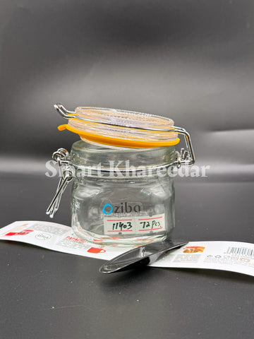 200g Ziba  Glass Spice Jar with Bavaria Latch Lock - Airtight
