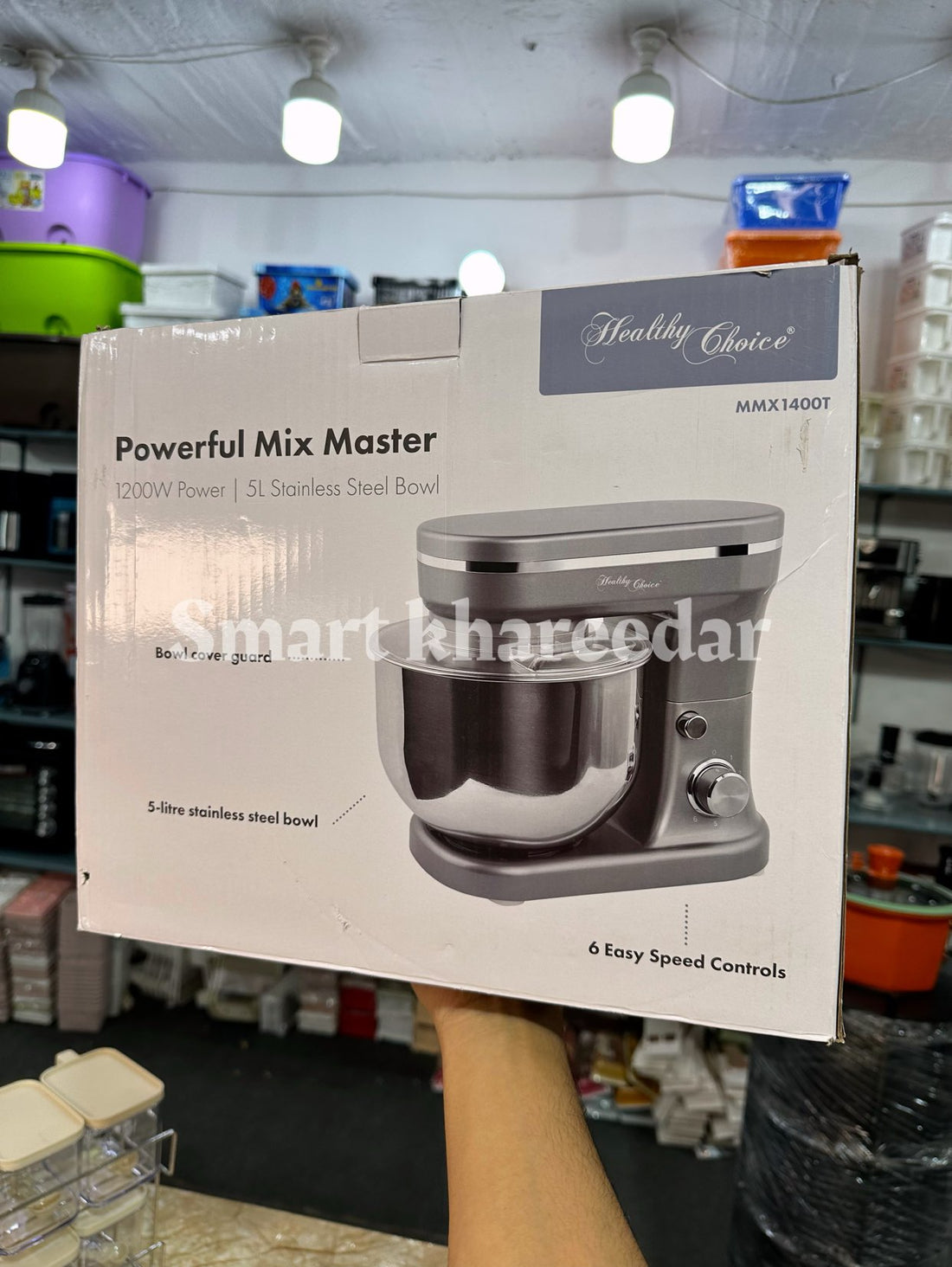 Healthy Choice 5L Stand Mixer | Dough Machine - MMX1400T
