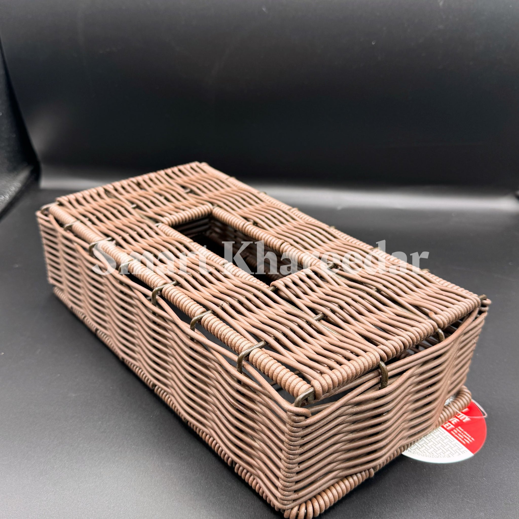 Ziba Cane Hand Woven Tissue Box - Napkin Holder