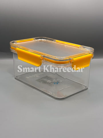 1L Airtight 4-Lock Acrylic Container | Food Storage Container