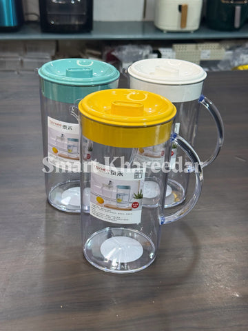 TAHYEE 2.5L Round Acrylic Water Jug - Juice Container