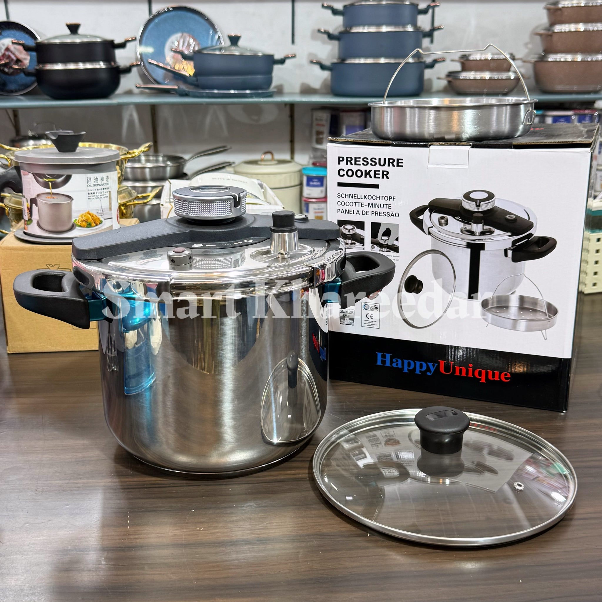 Unique 9L Automatic 3in1 Pressure Cooker | Steamer & Cooking Pot