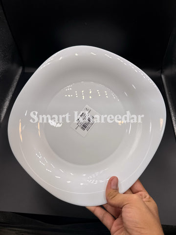 Marble Stone Dinner Plate Square - Paras Opal Rice Plate
