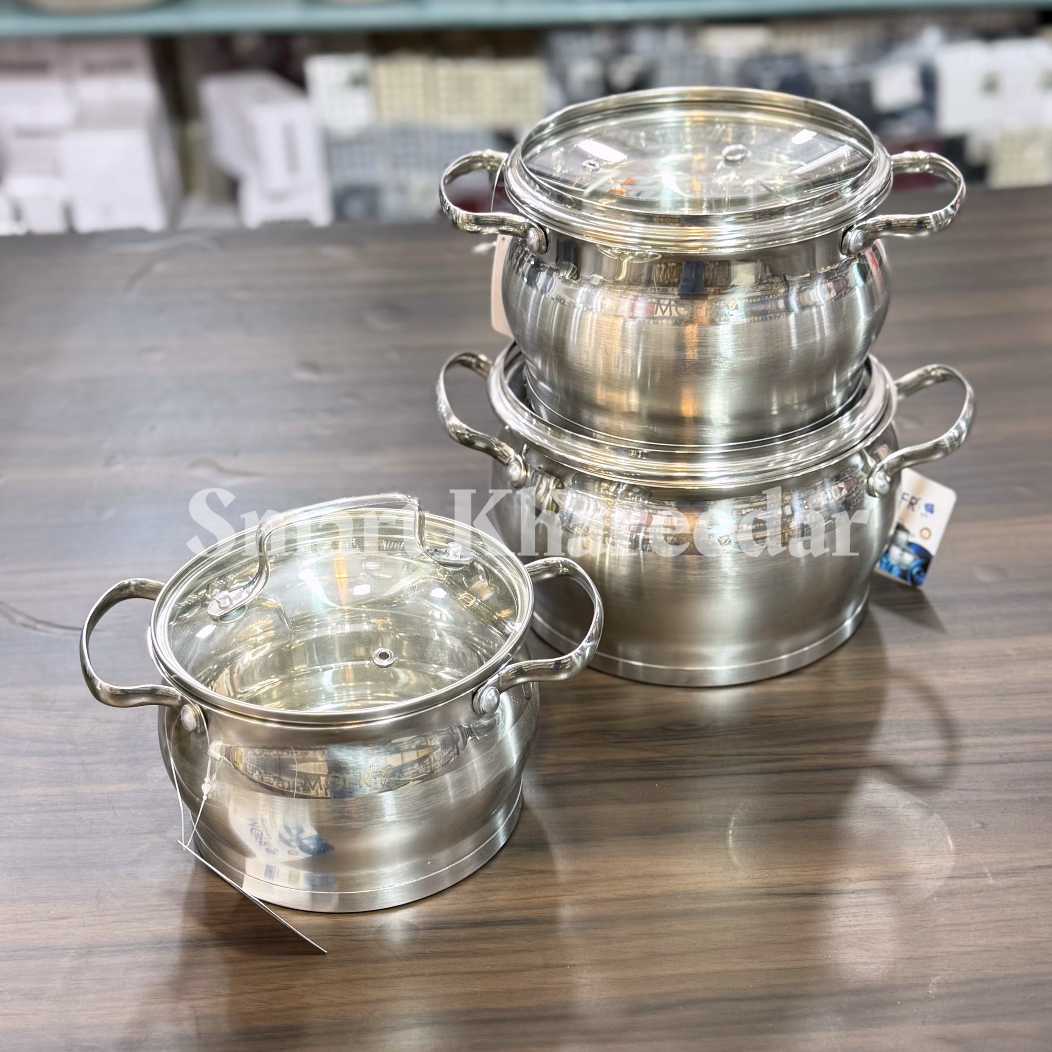 MGFR swiss Quality Stainless Steel 6pc Cookware Set - MR.2405A