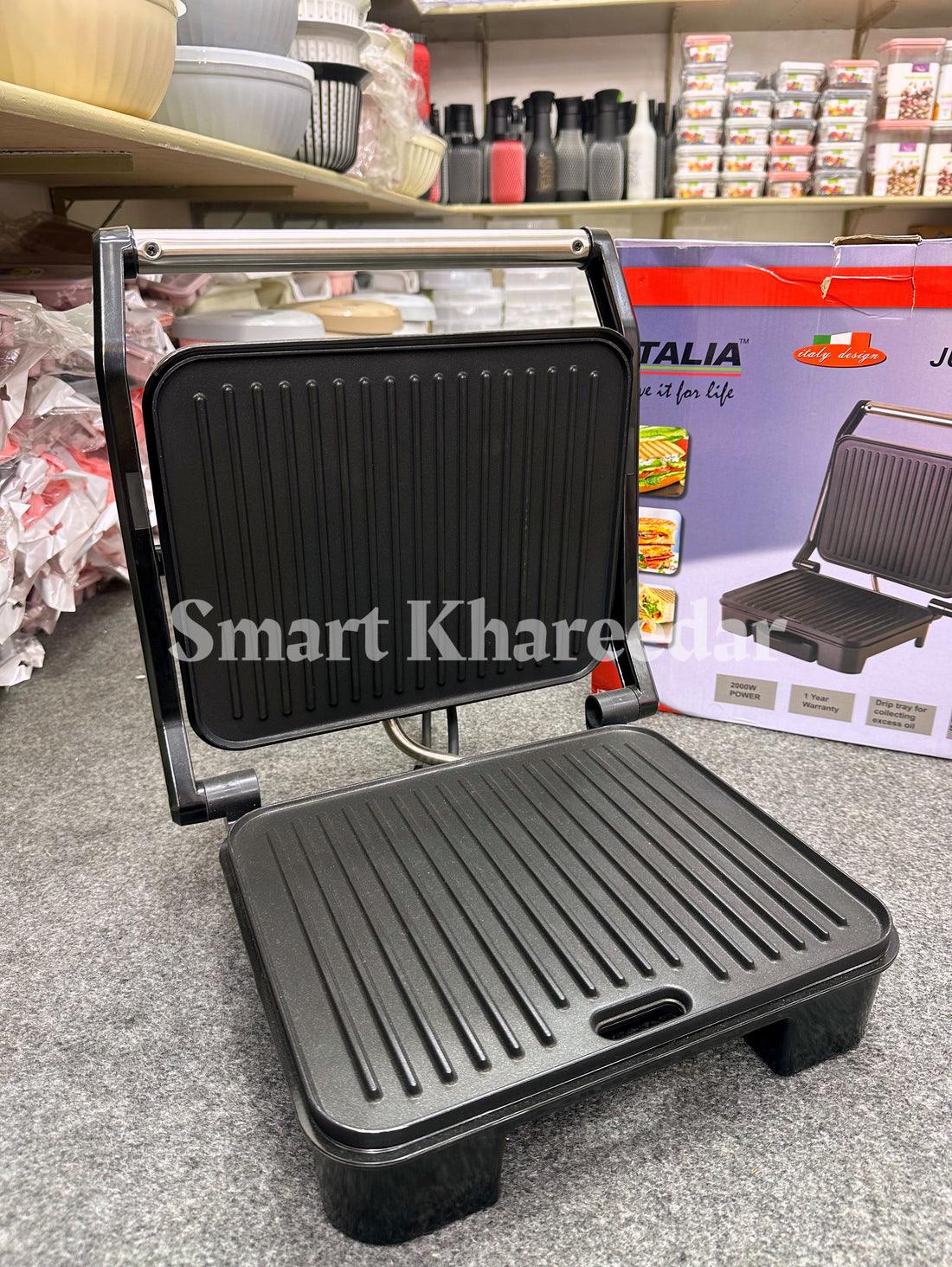 Italia Jumbo Non-Stick Grill Maker IT-234G