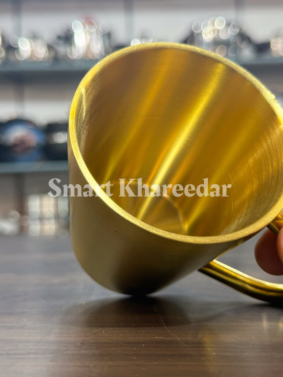 Golden Electroplated Mug - Tea Cup with Handle | 250ml