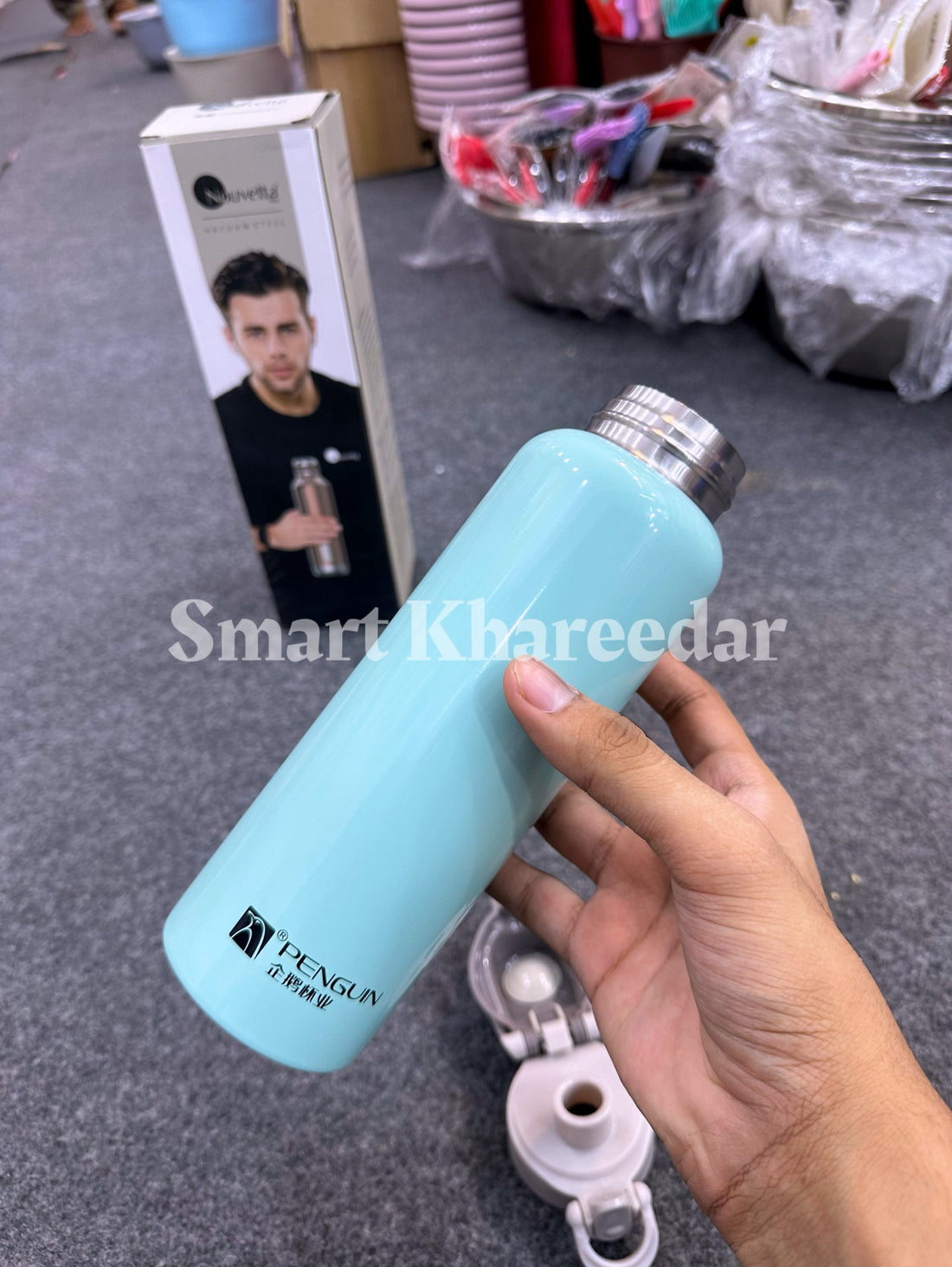 Penguin Hot and Cold Steel Water Bottle [800ML]