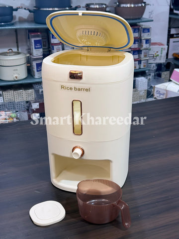 10kg Rice Barrel - Cereal Dispenser