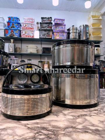 3pc Drum Steel Hotpot Set