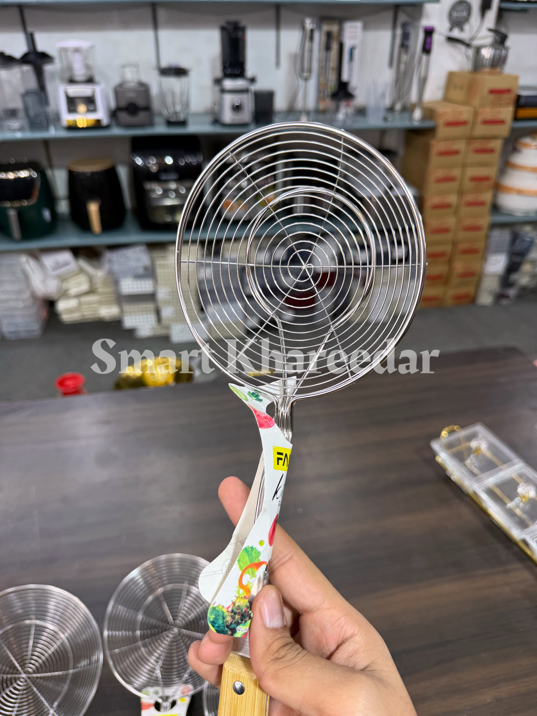 Stainless Steel Strainer Set | Pakora Jali | Oil Strainer