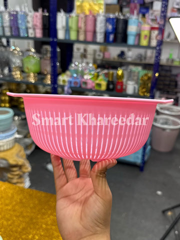 2kg Plastic Strainer Bowl | Chikku