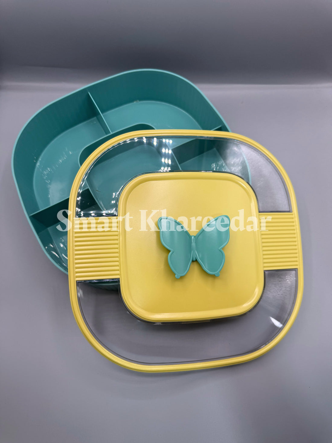 Unique Snack Serving Tray Decorative Snack Tray Snack Storage Tray Light Luxury Compartment Multi-functional Food-grade Fruit Nut Candy Storage Box