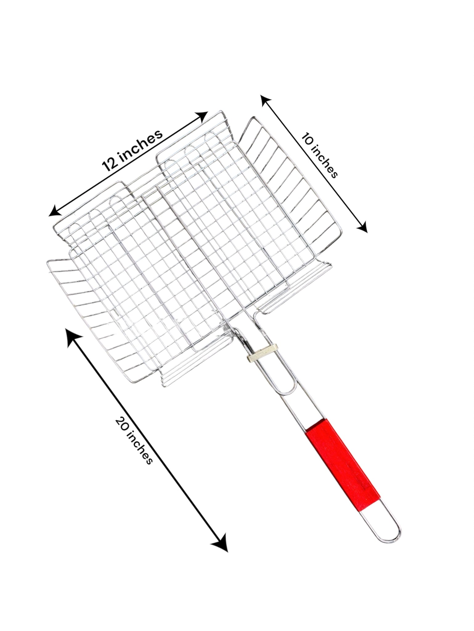 BBQ Grill Mesh - Stainless Steel Barbecue Grill Stand
