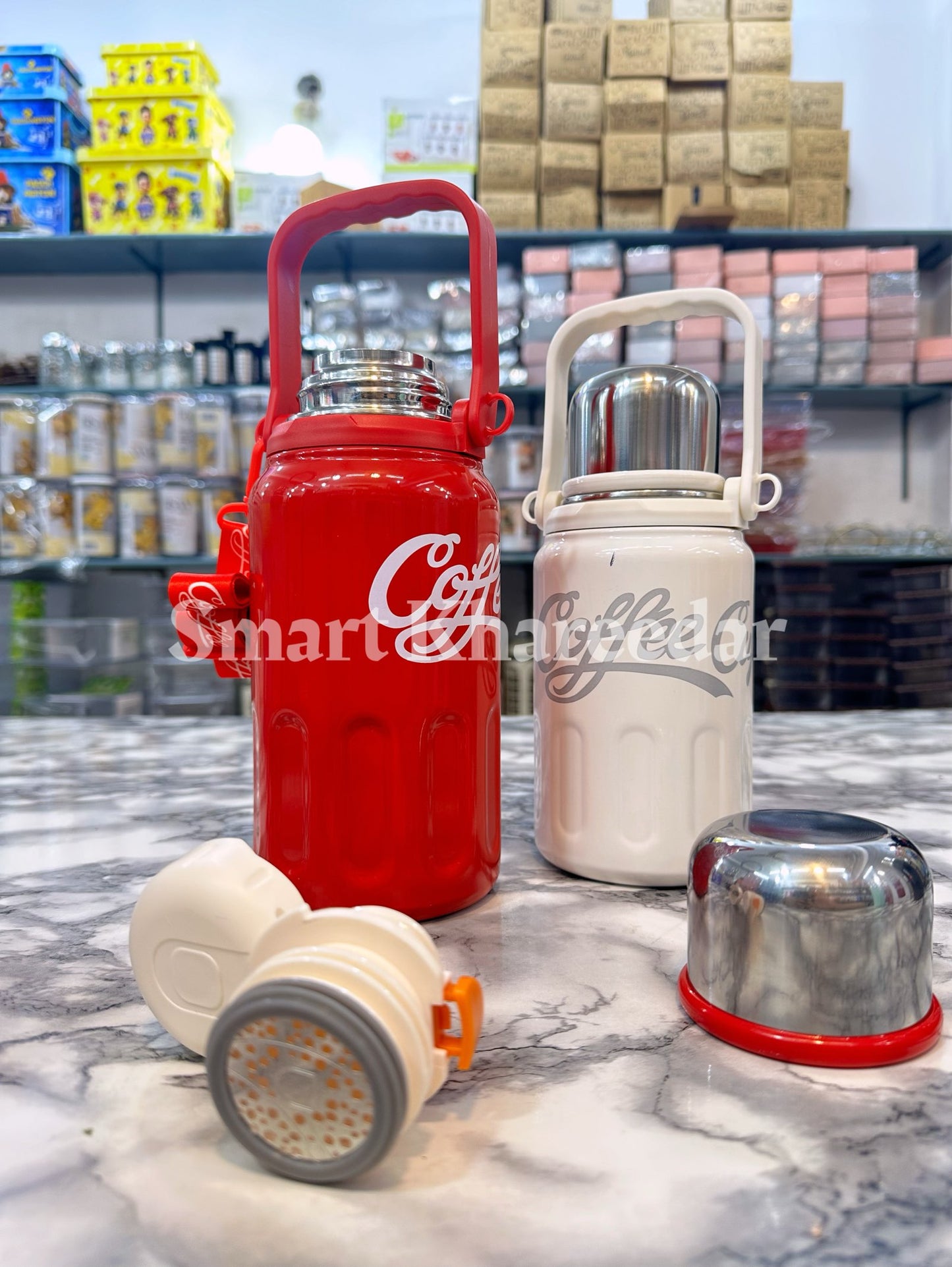 Diamond Pot Hot and Cool Flask+ Water Bottle