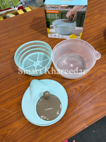 Kitchen Salad Spinner and Strainer Vegetable Dehydrator with Dishwashing Function Flour Sifter for Baking Household Kitchen Tool
