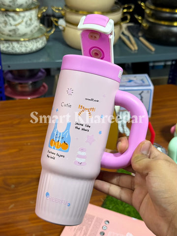Fun Series 800ml Vacuum Kids Tumbler | Stainless Steel Water Bottle