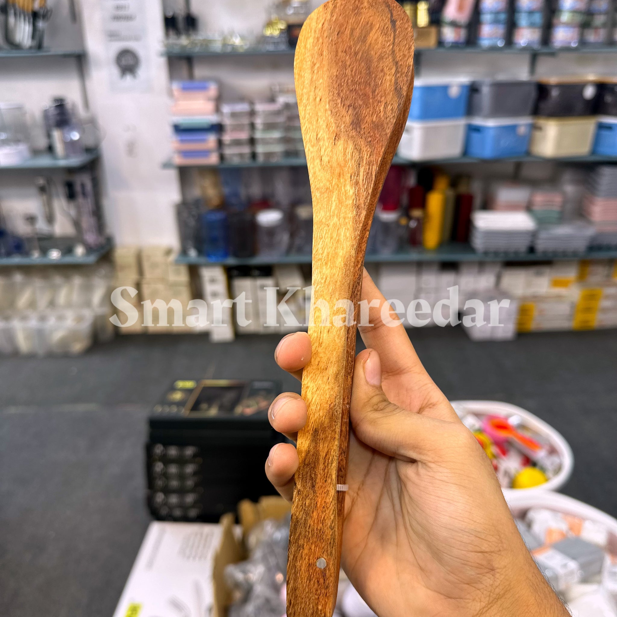 Round Wooden Tong | Gol Chimmta