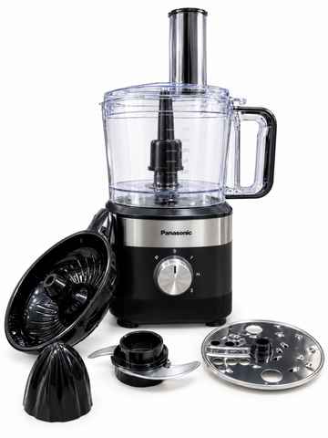 Panasonic 4in1 MultiFunctional Food Processor Chopper | Gratter | Shredder and Citrus Juicer | P-619