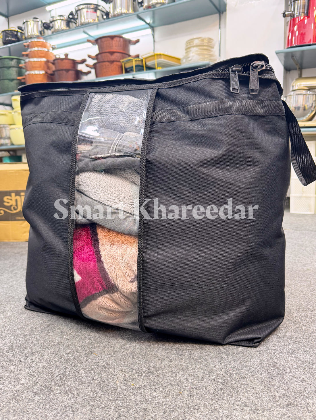 Large Parachute Fabric Storage Bag Organizer - Premium Quality