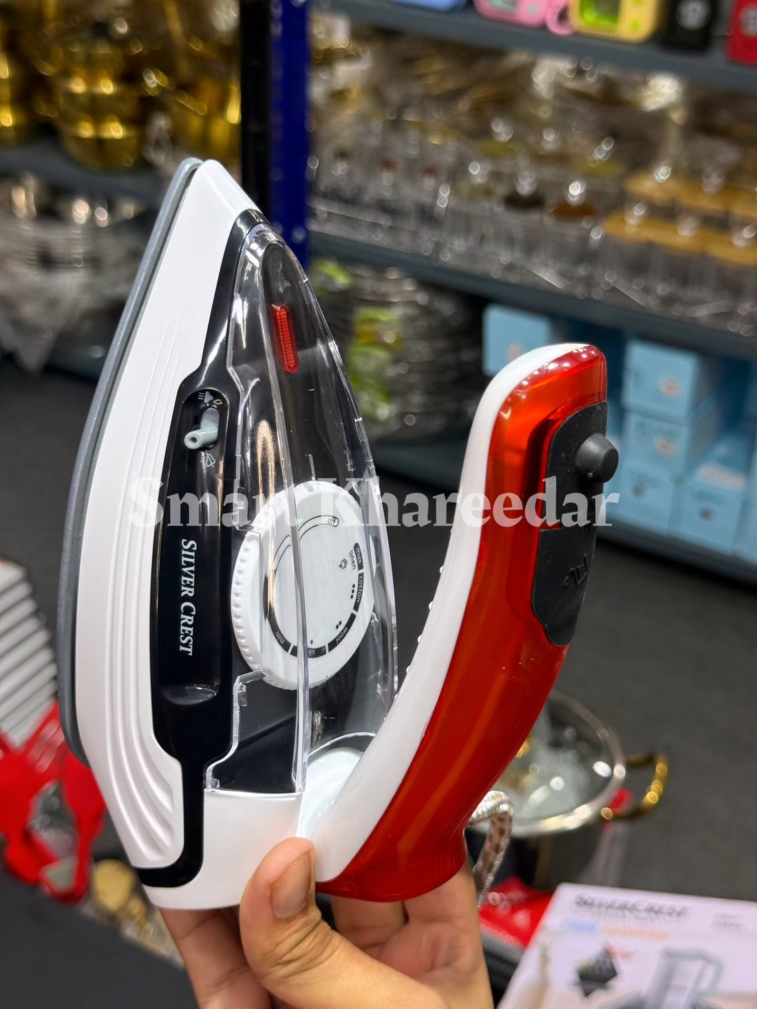 Silver Crest 1100W Travel Steam Iron | Fastest Press - ZK9090