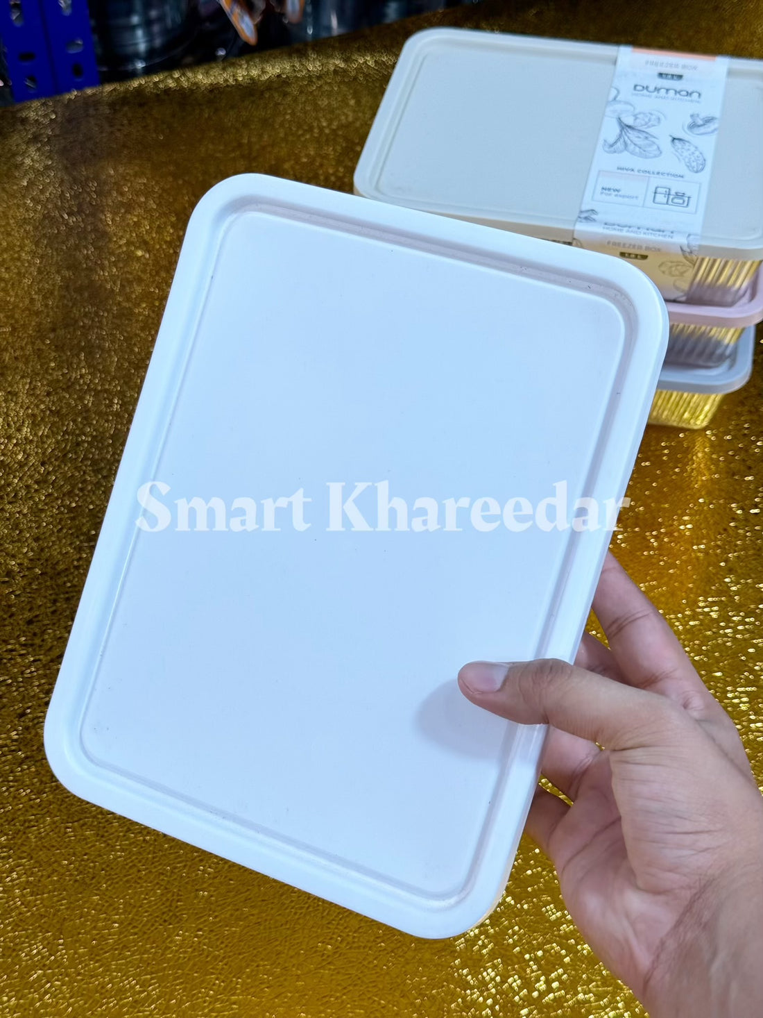 Duman 1.8L Acrylic Storage Container with Silicone Lid | Freezer Box