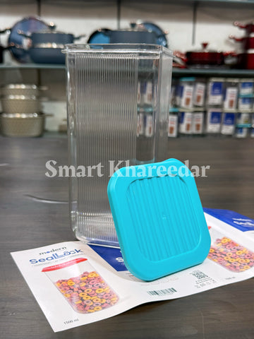 Modern SeaLock 1500ml Acrylic Jar with Airtight Lid