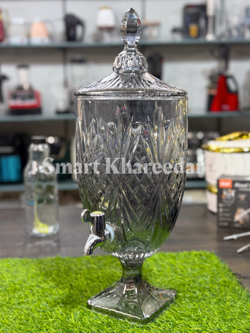 5L Glass Juice Dispenser | Water Cooler - Luxury Beverage Dispenser