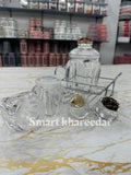 Acrylic Sugar ,Salt & Paper pots - Smart Khareedar