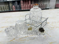 Acrylic Sugar ,Salt & Paper pots - Smart Khareedar