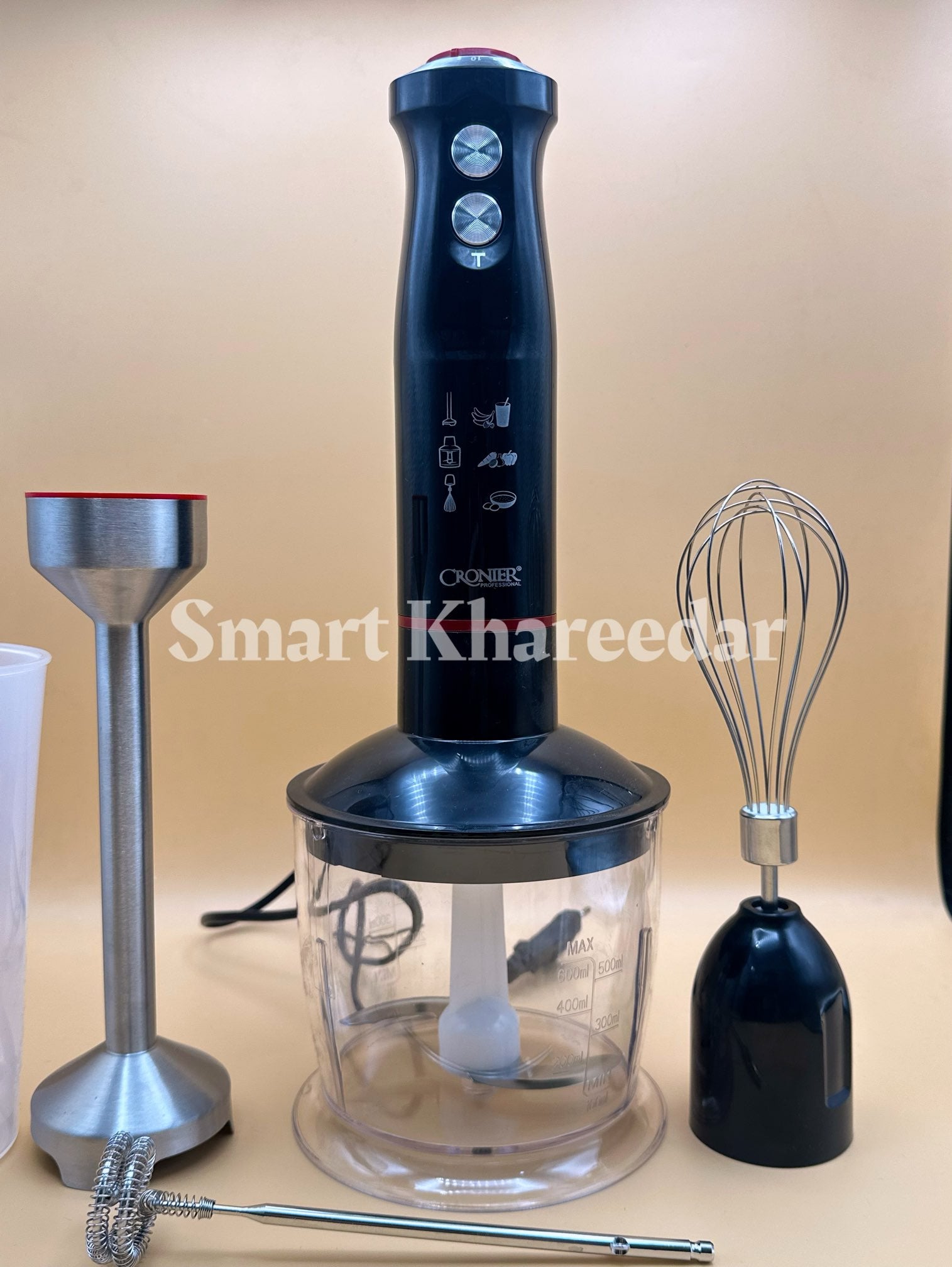 Cronier 5in1 Blender Stick Set | All in one Appliance