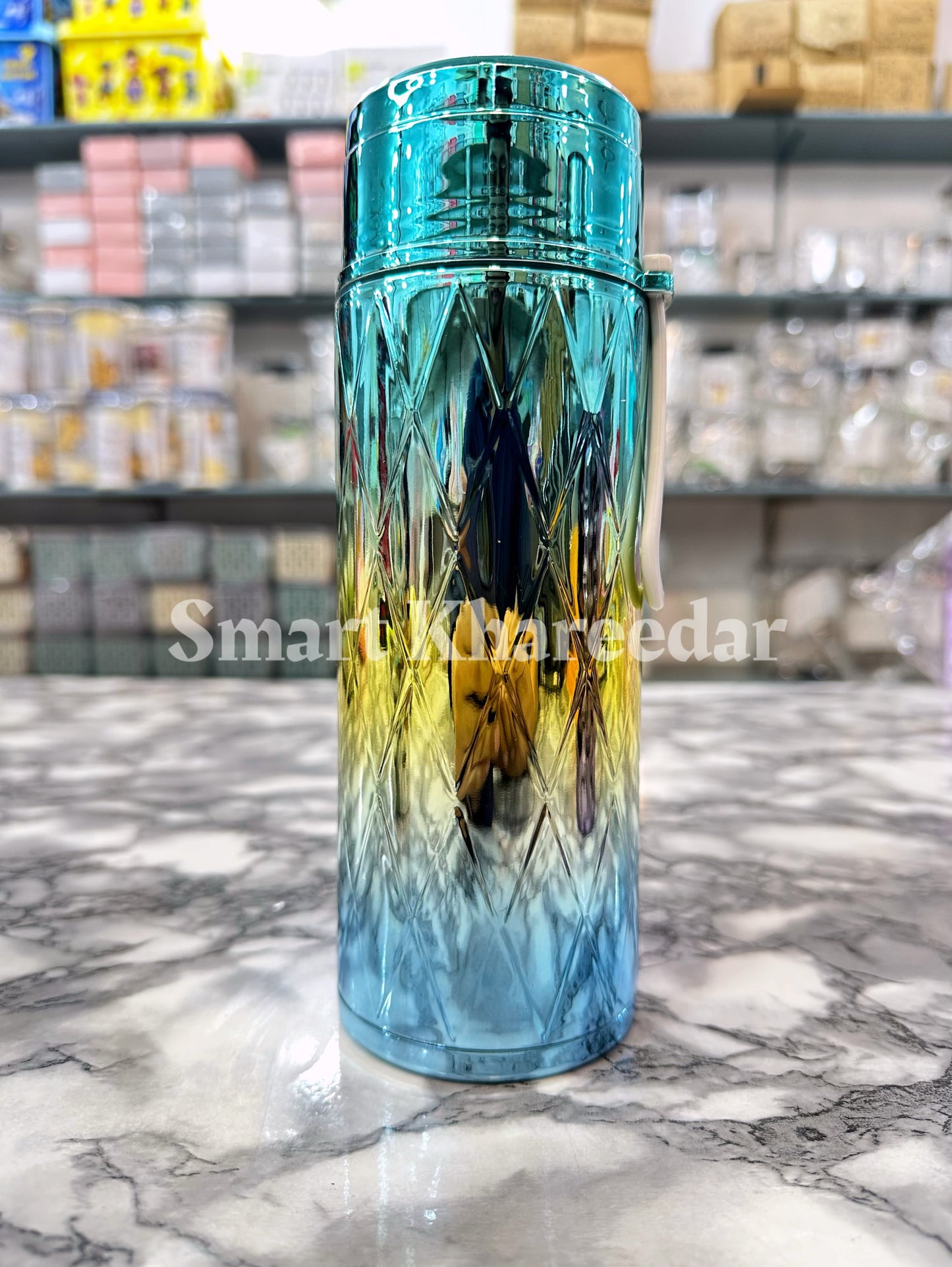 Beautiful Glass 500ml Water Bottle | Multicolor