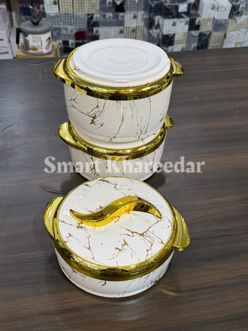 3pc Hotpot set - Food Warmer Set - Stainless Steel Travel Pots