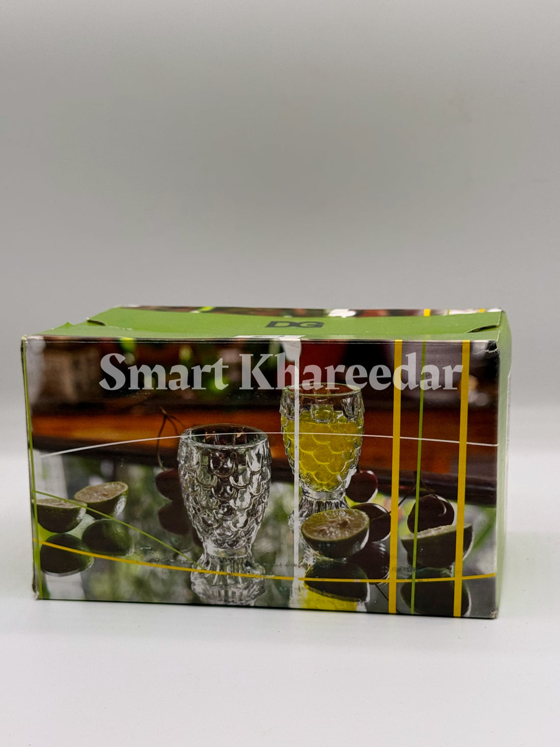 6  Wine Shape Glass - Zamzam Glass