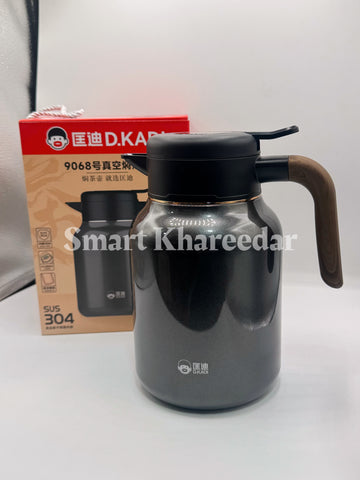 1.8L Flask Stainless Steel Kettle Thermos - 24 Hours Hot & Cool Guarantee