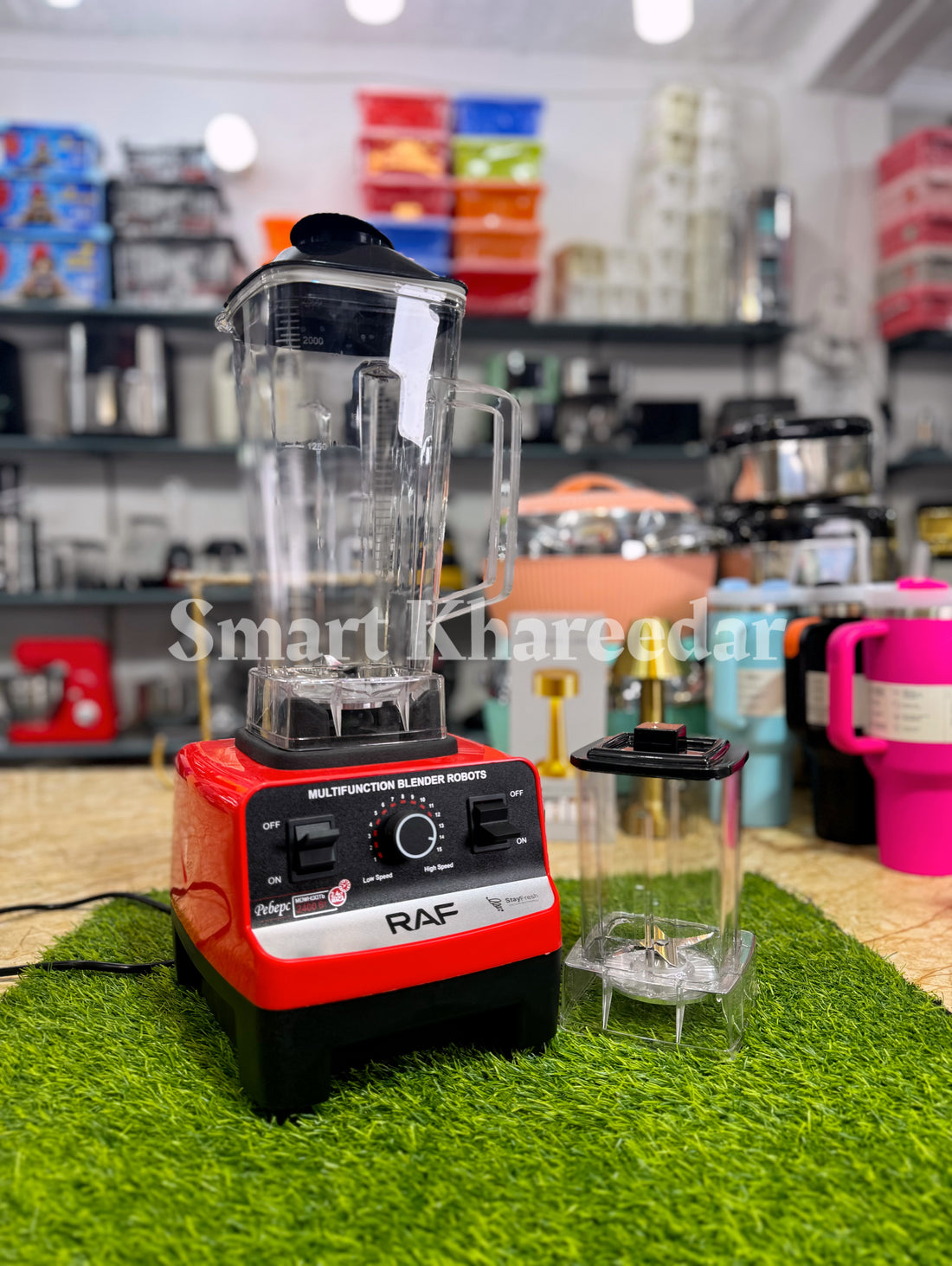 RAF 2in1 Blender Jug and Powder Grinder R.2809