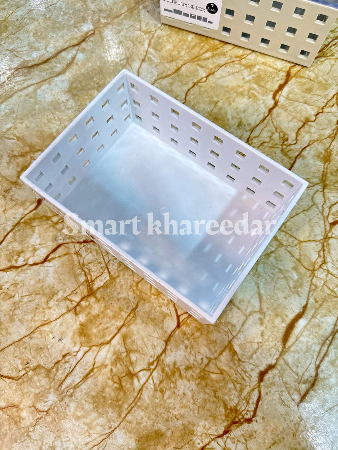 Bisan Rectangle Organiser 6x4x2.5 inches