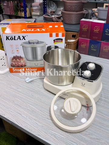 KOLAX Electric Dough Maker 1000W,7L Kneading and Fermenting Mixer Machine,Adjustable Time, Stainless Steel Bowl | Made in Germany Stand Mixer
