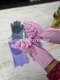 Big Silicon Washing Gloves Pair - Smart Khareedar