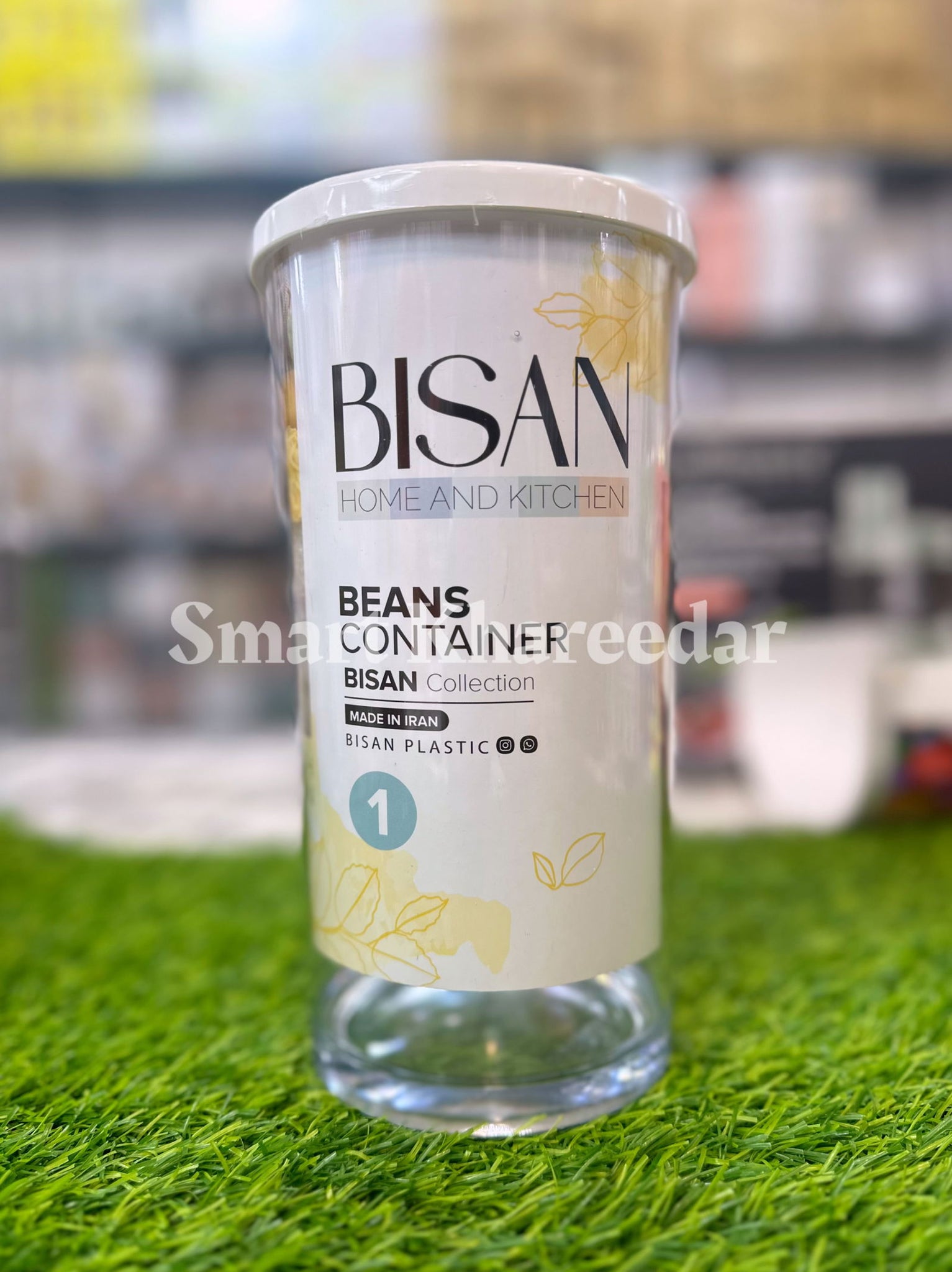 Bisan 1.5kg Acrylic Jar - Smart Khareedar