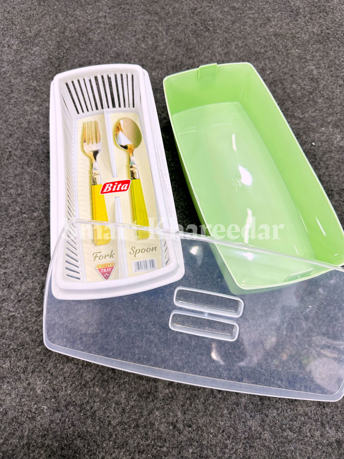 Bita Spoons Tray With Drainer [Organizer] - Smart Khareedar