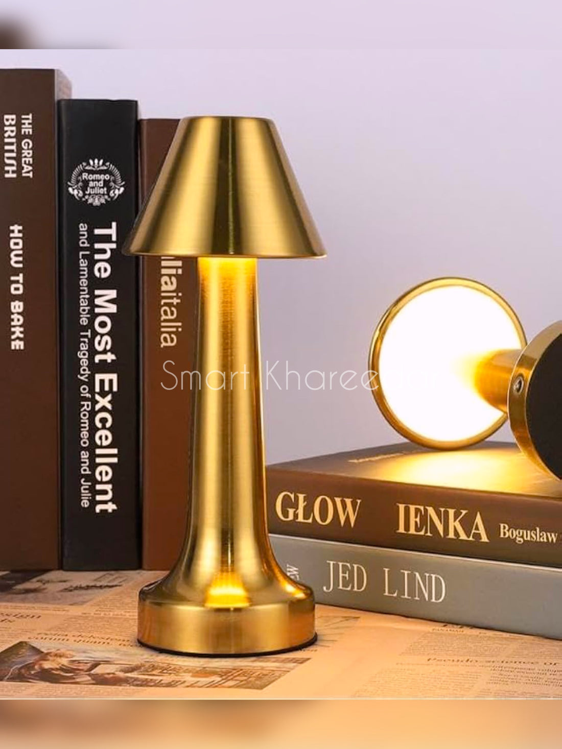 Ambient Wireless Touch Sensor Lamp with 3 Modes of Light