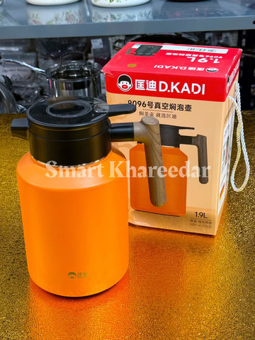 Orange 1.9L 24Hours Hot & Cool Thermos | Double Insulation Stainless Steel Flask