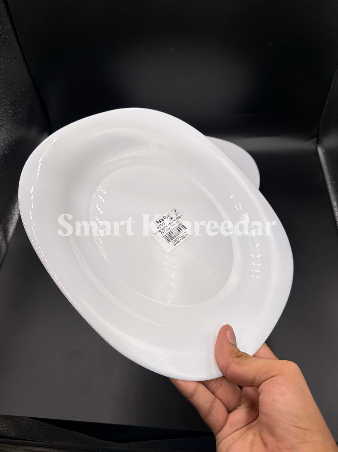 Marble Stone Dinner Plate Square - Paras Opal Rice Plate
