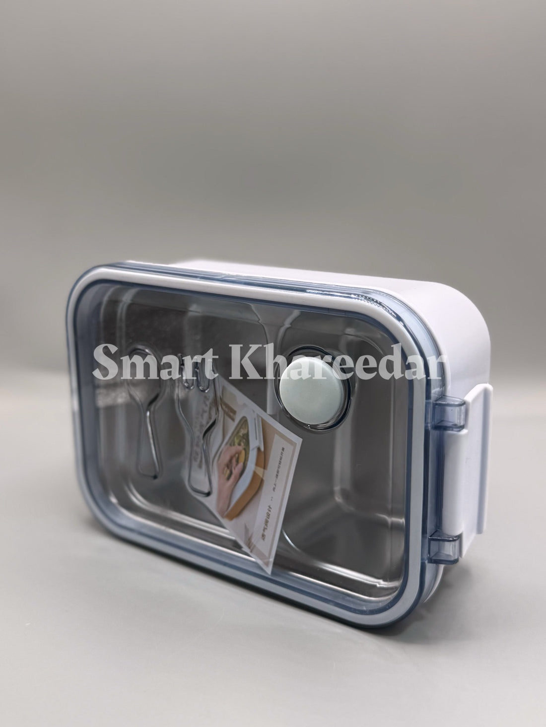 3 Section Rectangle Stainless Steel Airtight Banto Lunch Box