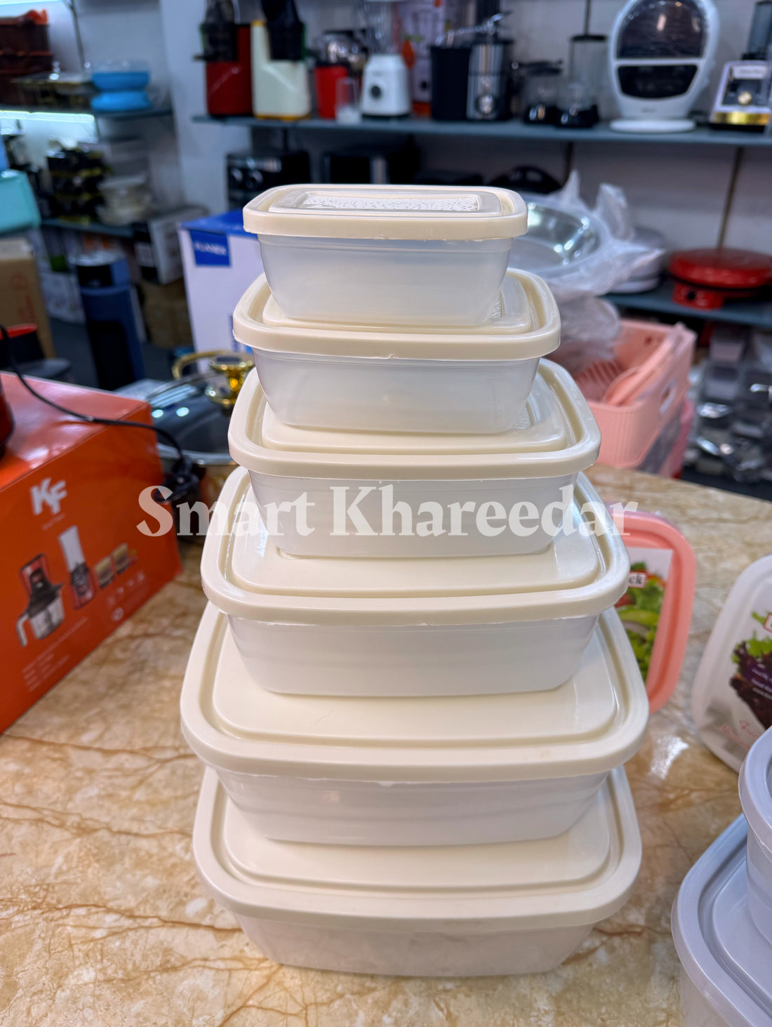 6pc Irani Airtight Freezer Bowl Set