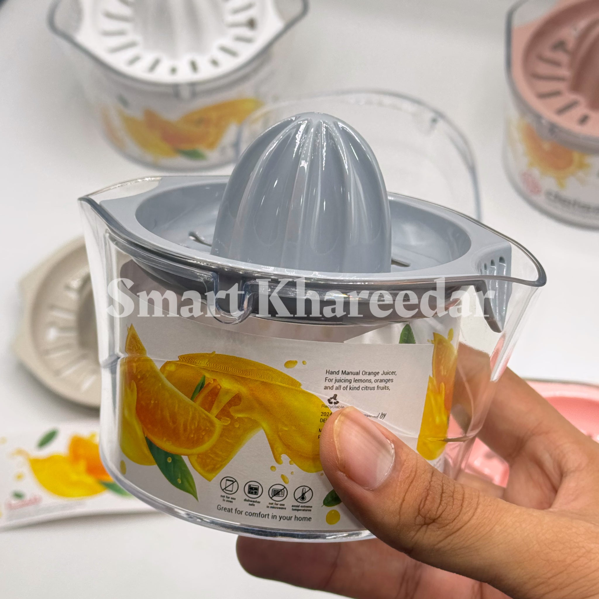 Delsa Acrylic Citrus Press Juicer Manual